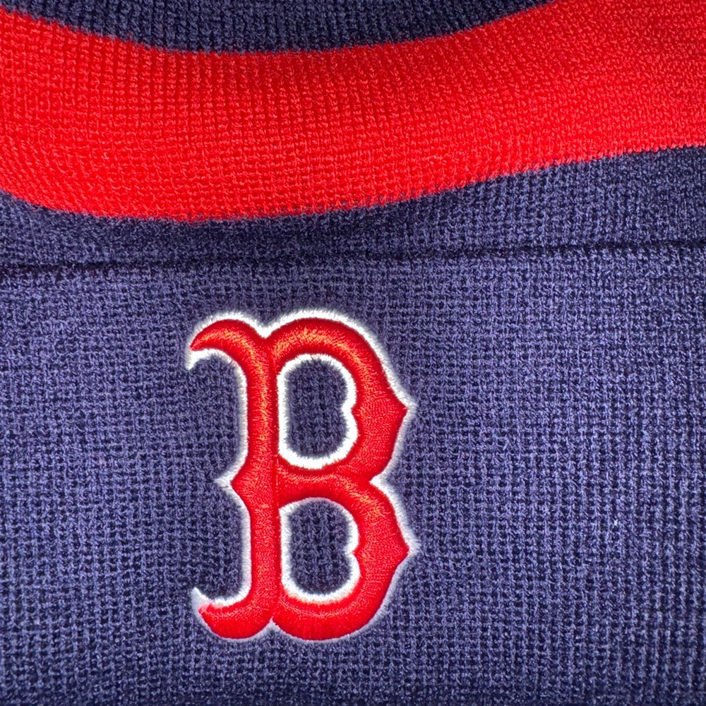 Fanatics Red and Blue Red Sox Beanie new with tags - Picture 4 of 8